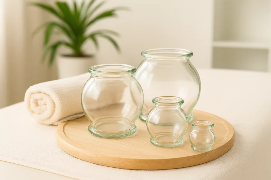 כוסות רוח, עיסוי רקמות עמוק